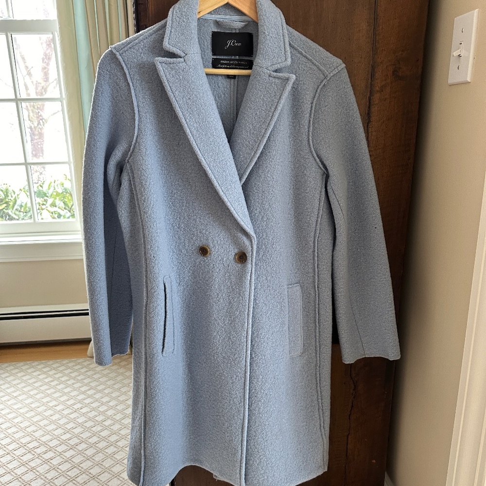JCrew Daphne Italian Wool Coat